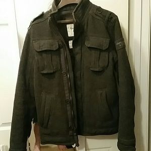 Wool utility jacket